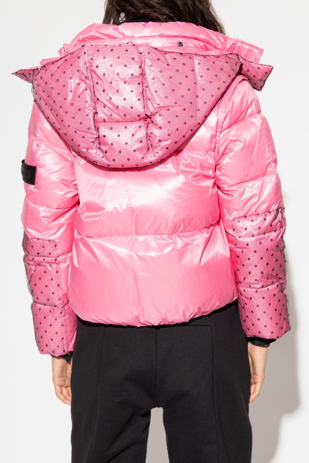 Red valentino clearance puffer coat